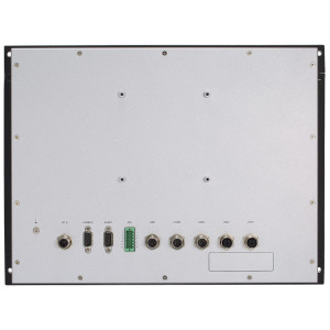 Axiomtek GOT715S Fanless Touch Panel Computer with Intel Atom E3845 CPU, 15" XGA TFT LCD, EN50155 compliant